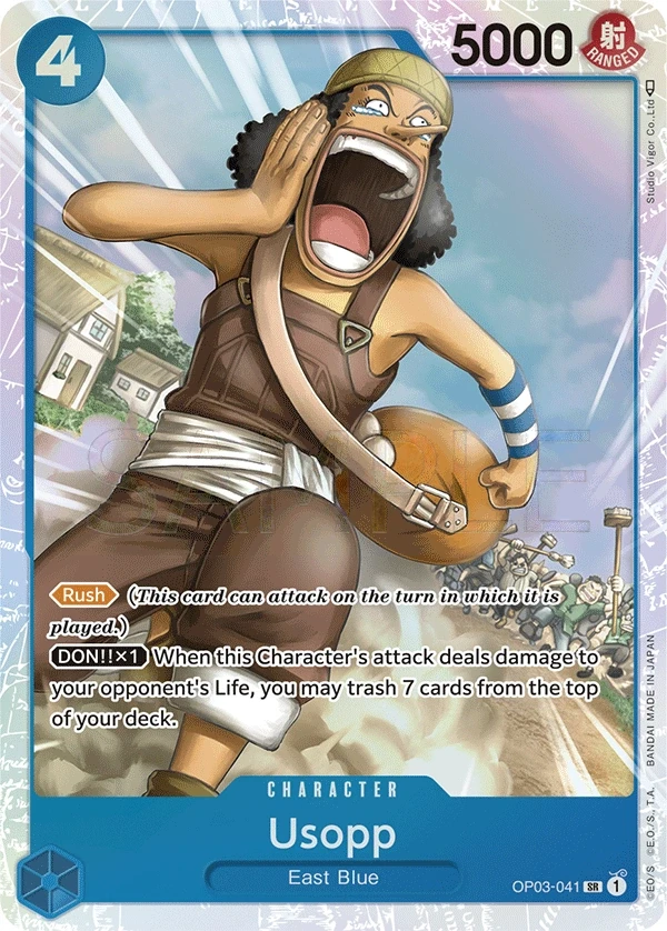 Usopp (OP03-041) One Piece card