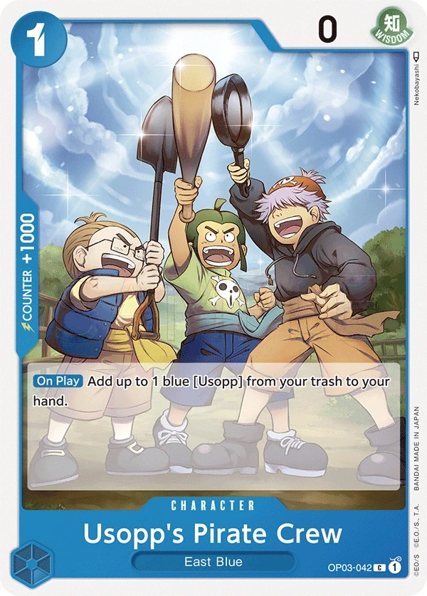 Usopp's Pirate Crew (OP03-042) One Piece card