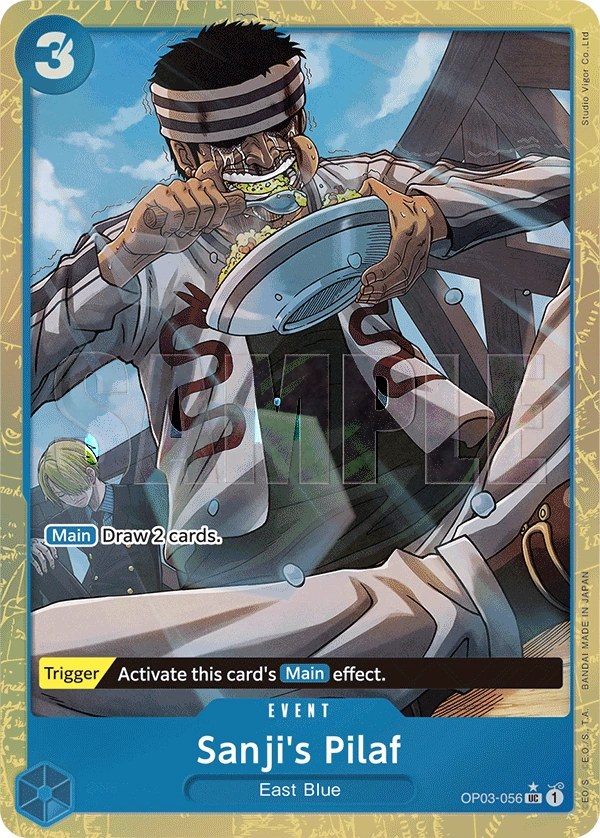 Sanji's Pilaf (OP03-056_p4) Alt Art One Piece card