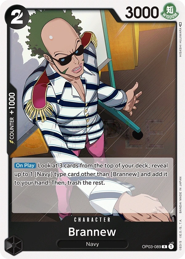 Brannew (OP03-089) One Piece card