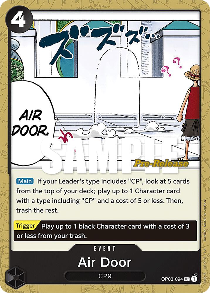 Air Door (OP03-094) One Piece card