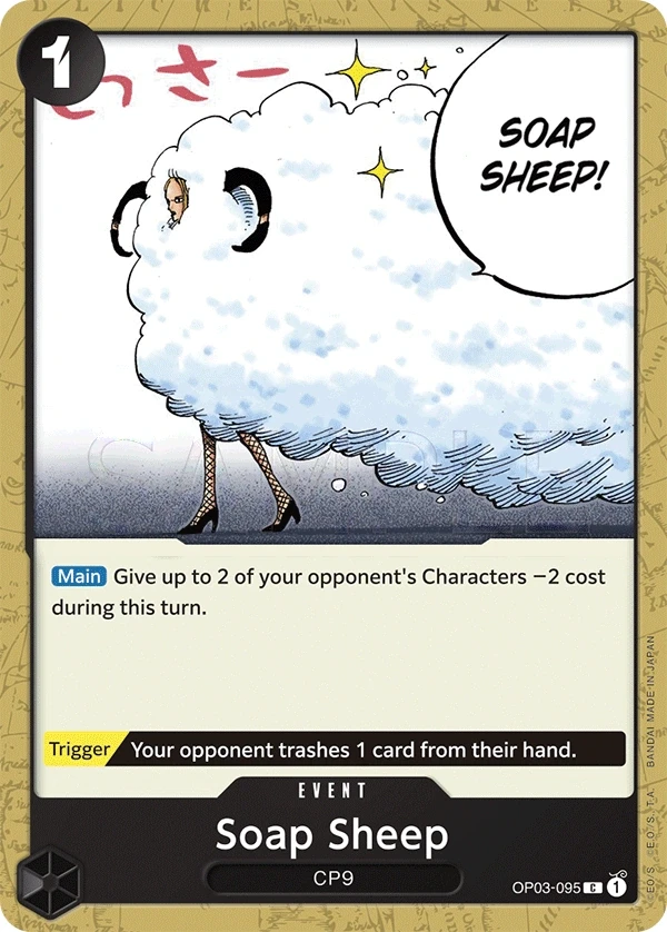 Soap Sheep (OP03-095) One Piece card