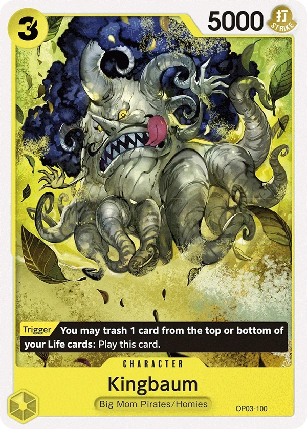 Kingbaum (OP03-100) One Piece card