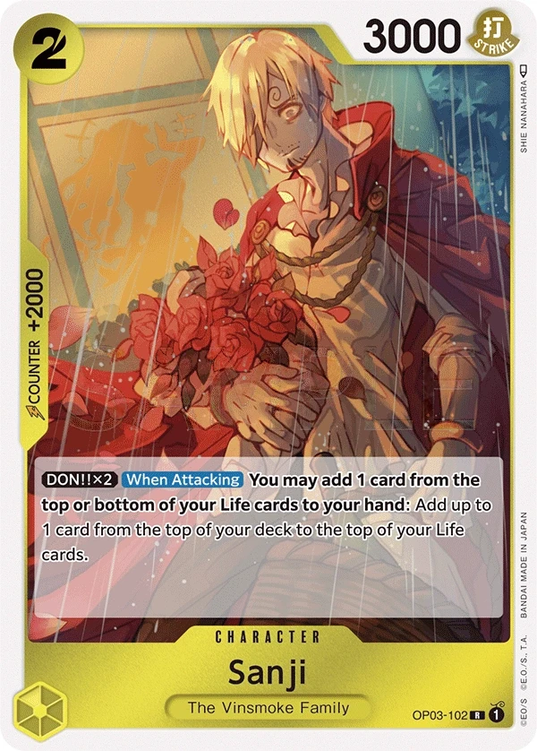Sanji (OP03-102) One Piece card