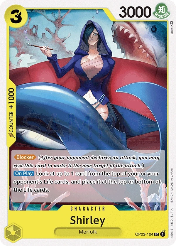Shirley (OP03-104) One Piece card