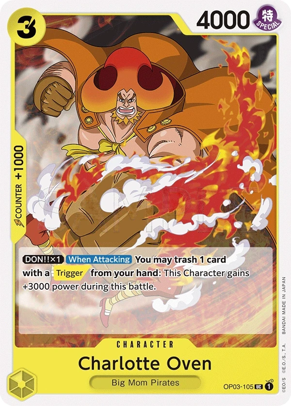 Charlotte Oven (OP03-105) One Piece card