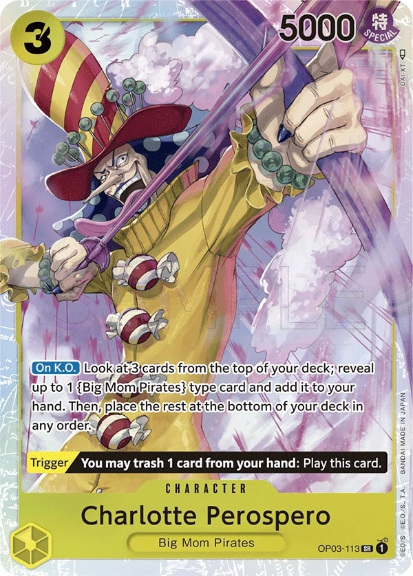 Charlotte Perospero (OP03-113) One Piece card