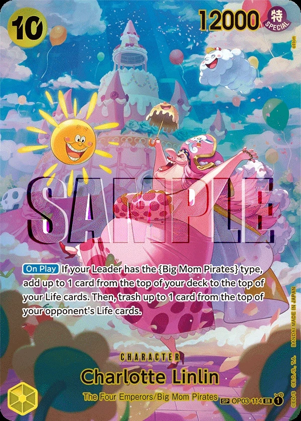 Charlotte Linlin (OP03-114_p2) SP One Piece card