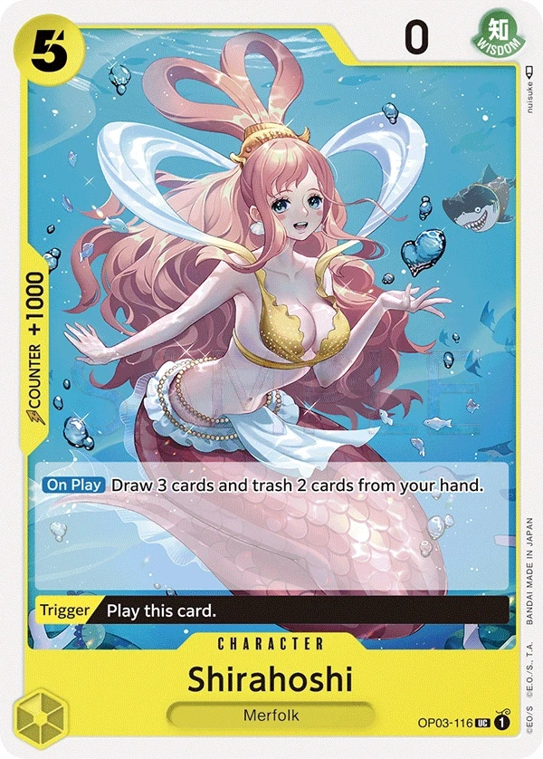Shirahoshi (OP03-116) One Piece card