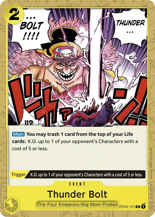 Thunder Bolt (OP03-121) One Piece card