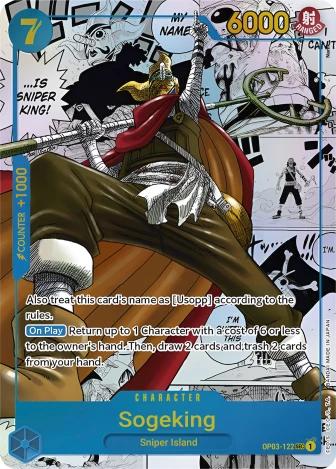 Sogeking (OP03-122) One Piece card