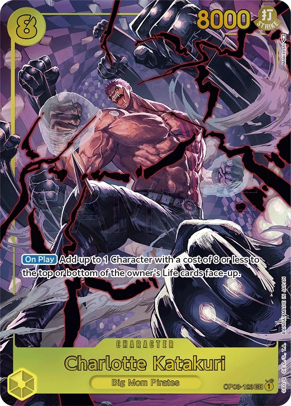 Charlotte Katakuri (OP03-123_p1) Alt Art One Piece card