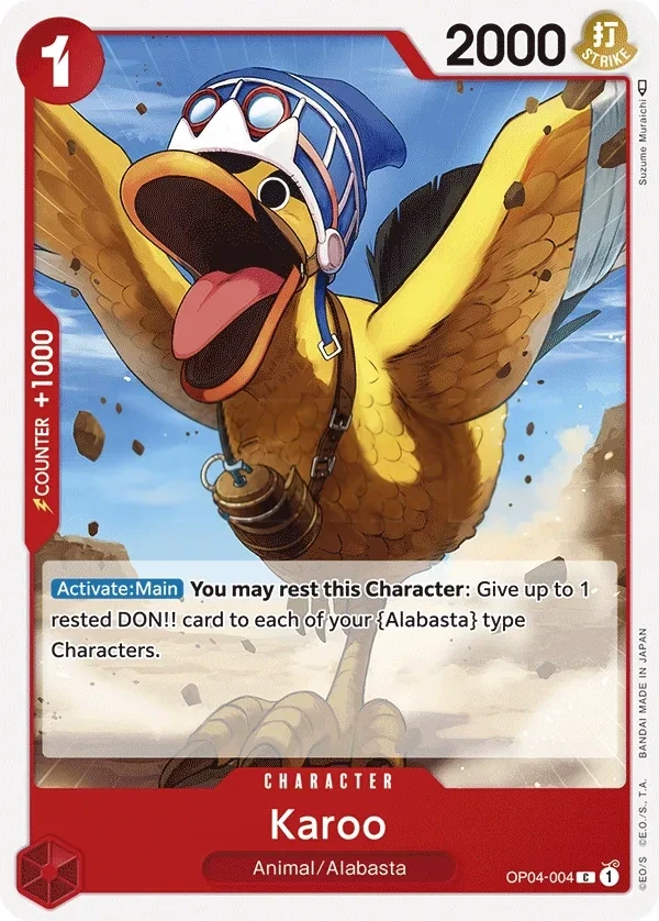 Karoo (OP04-004) One Piece card