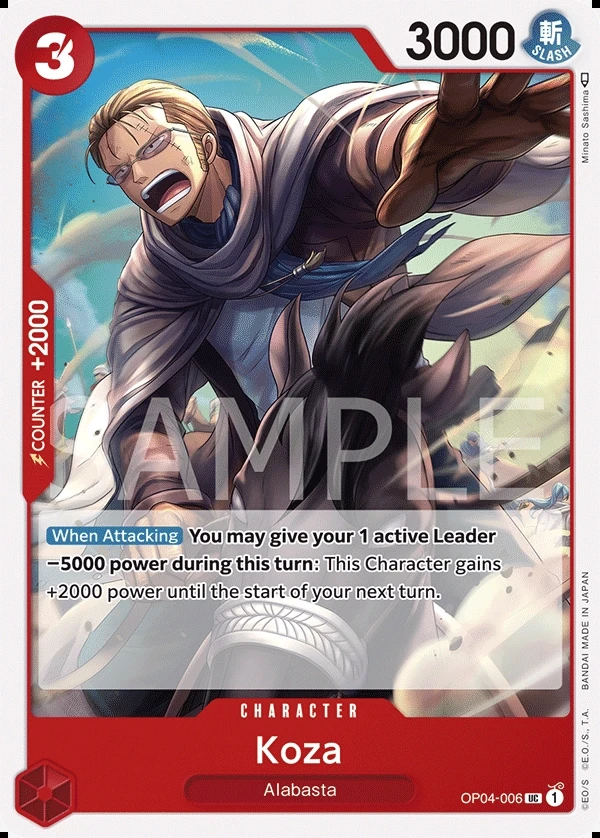 Koza (OP04-006) One Piece card