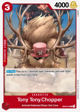 Tony Tony.Chopper (OP04-010) One Piece card
