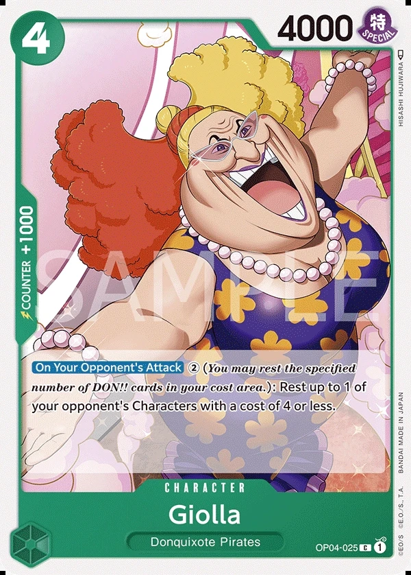 Giolla (OP04-025) One Piece card