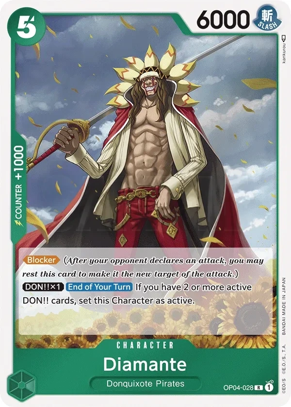 Diamante (OP04-028) One Piece card