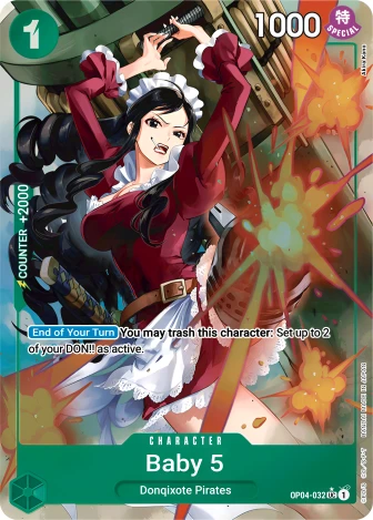 Baby 5 (OP04-032) One Piece card
