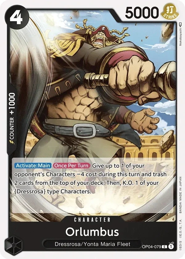 Orlumbus (OP04-079) One Piece card