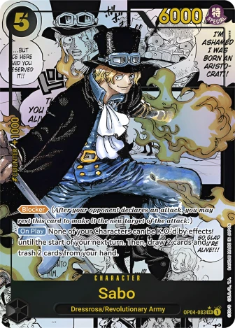 Sabo (OP04-083) One Piece card