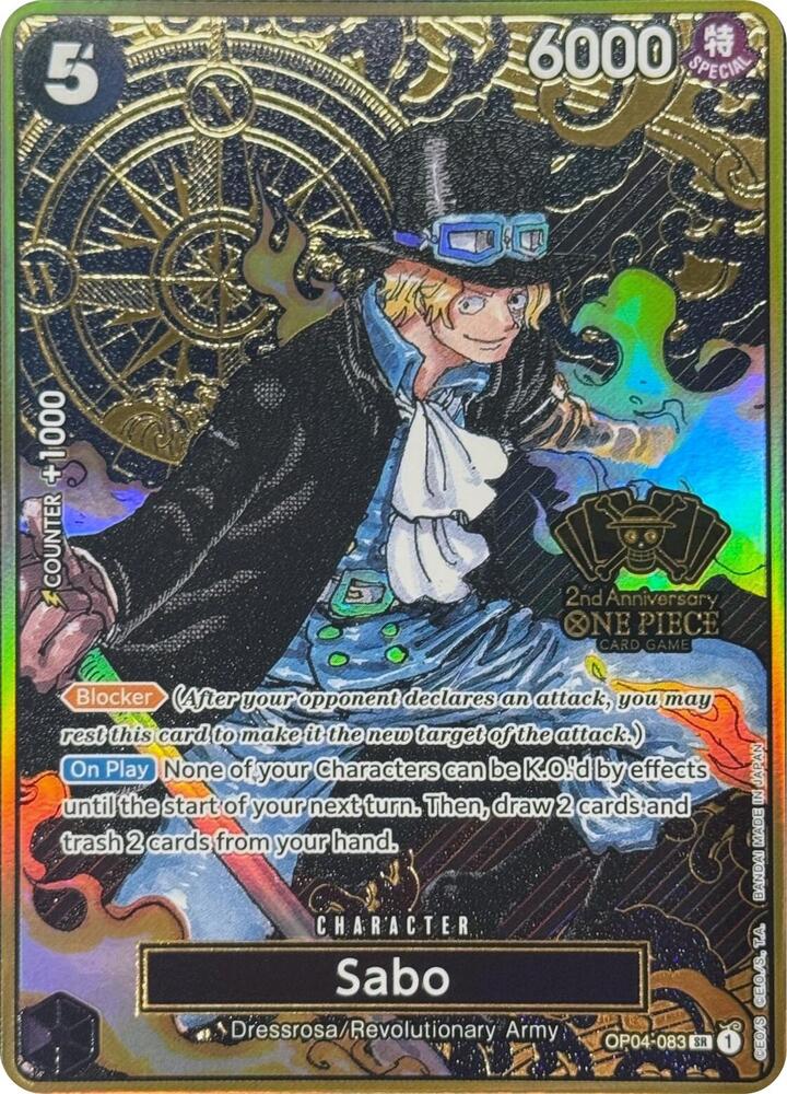Sabo (OP04-083_p5) Alt Art One Piece card