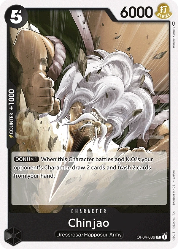 Chinjao (OP04-086) One Piece card