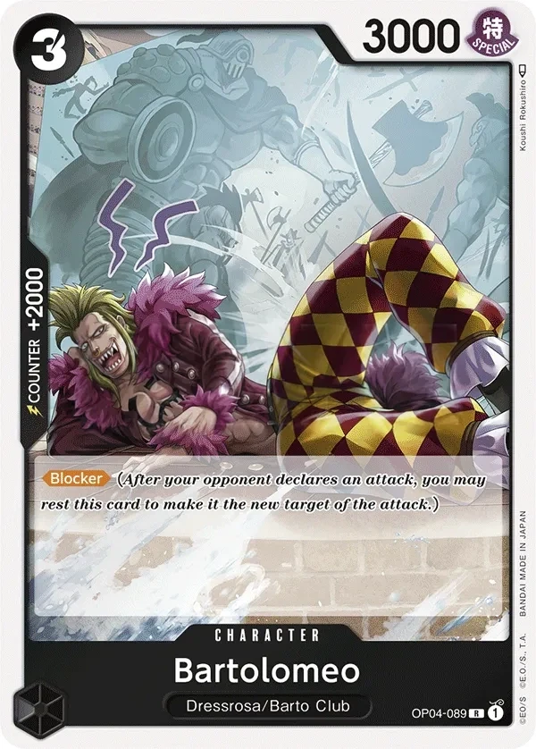 Bartolomeo (OP04-089) One Piece card