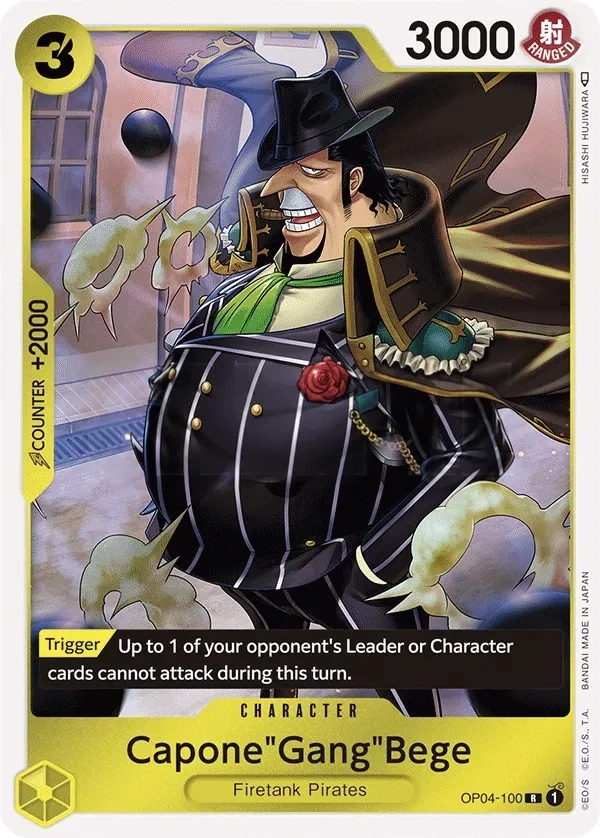 Capone"Gang"Bege (OP04-100) One Piece card