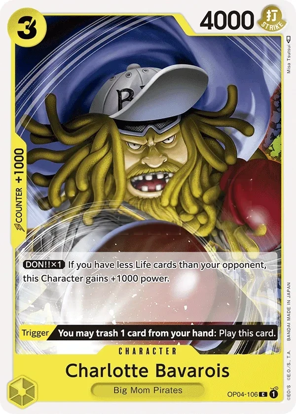 Charlotte Bavarois (OP04-106) One Piece card