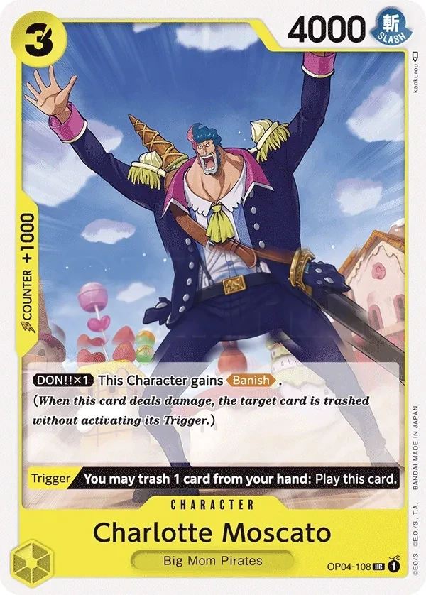 Charlotte Moscato (OP04-108) One Piece card