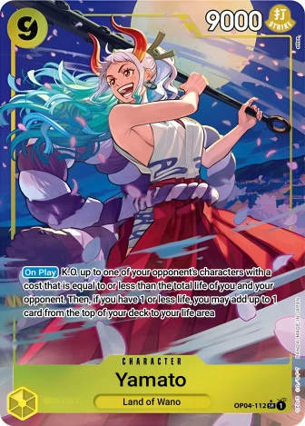 Yamato (OP04-112) One Piece card