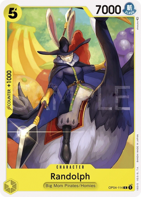 Randolph (OP04-114) One Piece card