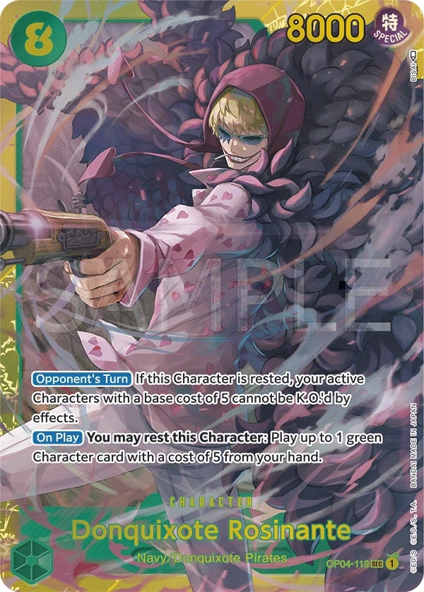 Donquixote Rosinante (OP04-119) One Piece card