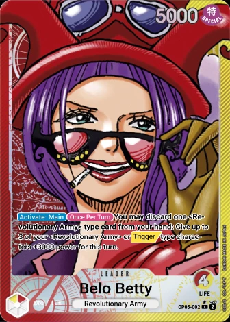 Belo Betty (OP05-002) One Piece card