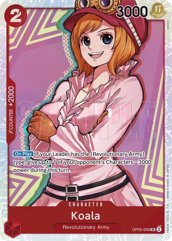 Koala (OP05-006_r1) Reprint One Piece card