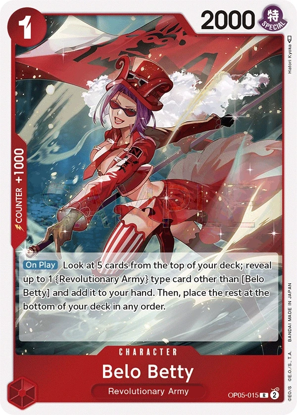 Belo Betty (OP05-015) One Piece card