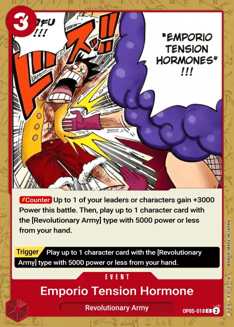 Emporio Energy Hormone (OP05-018) One Piece card