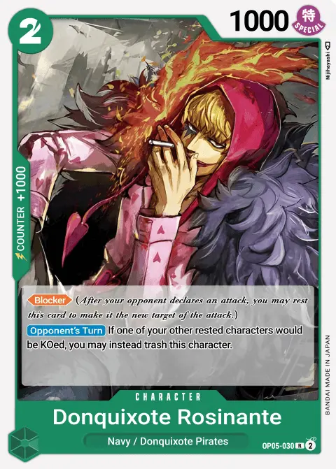 Donquixote Rosinante (OP05-030) One Piece card