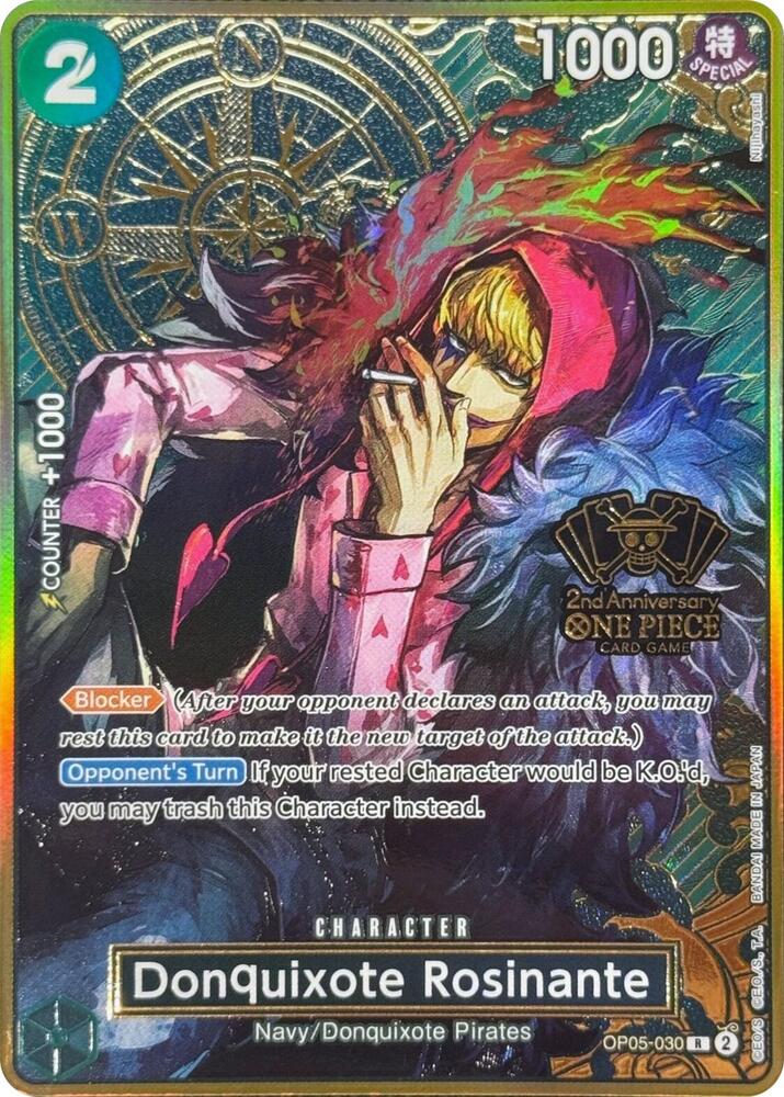 Donquixote Rosinante (OP05-030_p2) Alt Art One Piece card