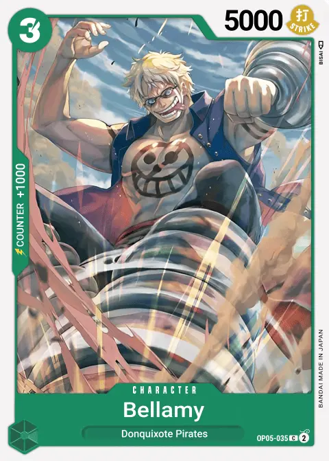 Bellamy (OP05-035) One Piece card