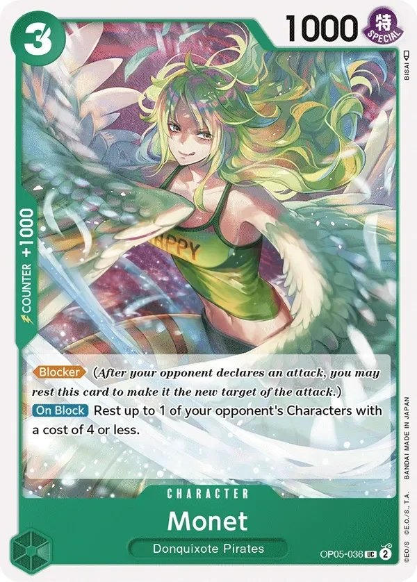 Monet (OP05-036) One Piece card