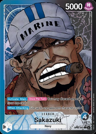 Sakazuki (OP05-041) One Piece card
