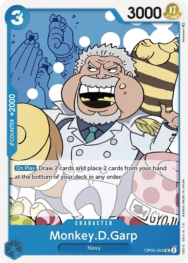 Monkey.D.Garp (OP05-054) One Piece card