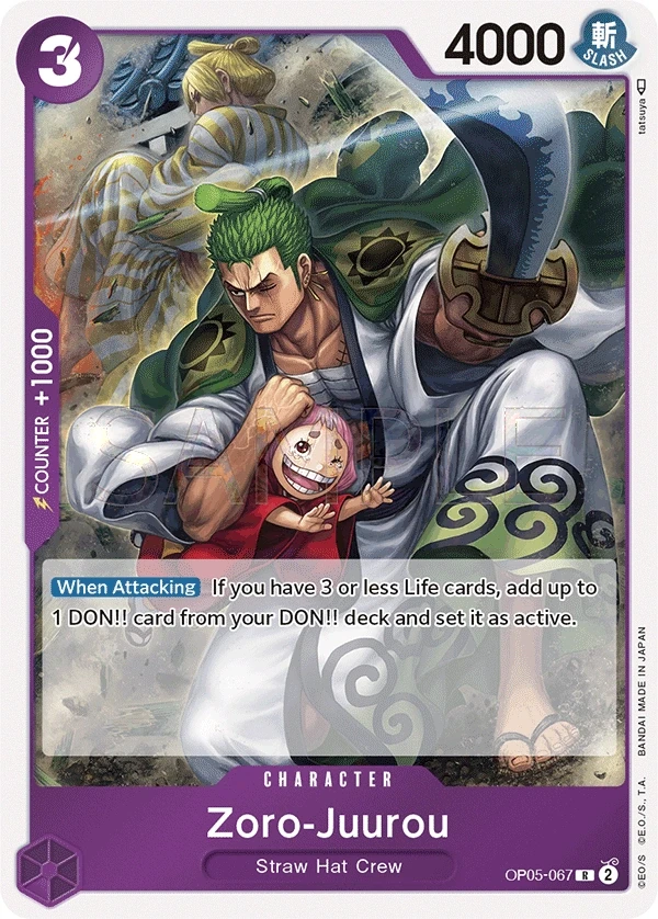 Zoro-Juurou (OP05-067) One Piece card