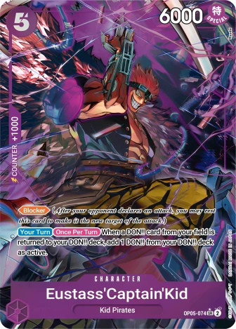 Eustass"Captain"Kid (OP05-074) One Piece card