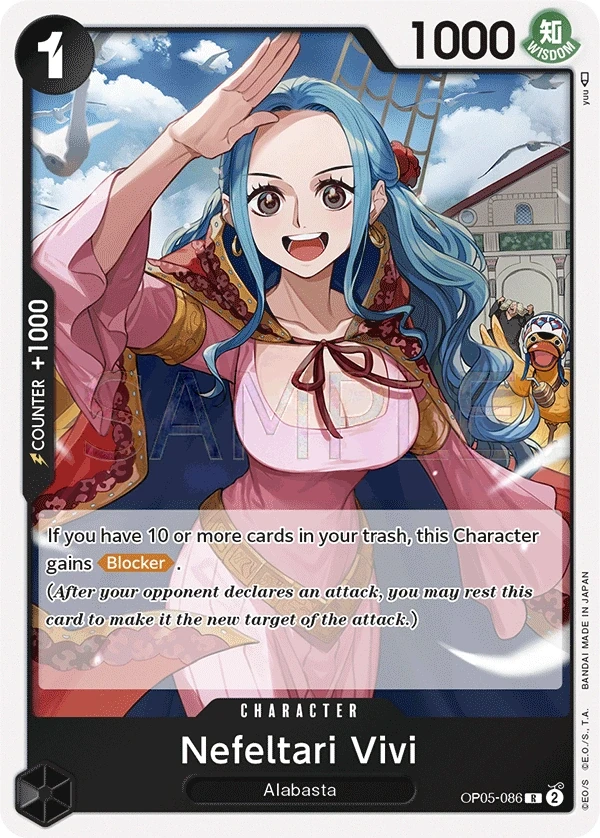 Nefeltari Vivi (OP05-086) One Piece card