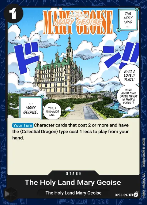 Mary Geoise (OP05-097) One Piece card