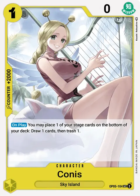 Conis (OP05-104) One Piece card