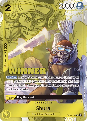 Shura (OP05-106) One Piece card