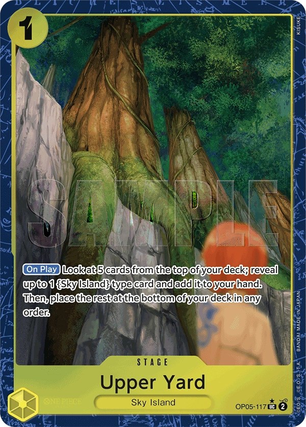 Upper Yard (OP05-117_p4) Alt Art One Piece card